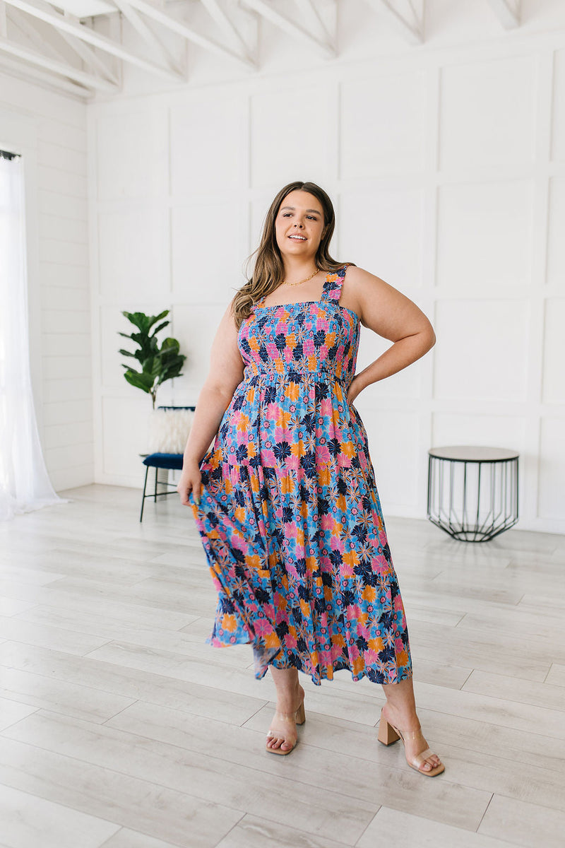 Along The Way Floral Maxi