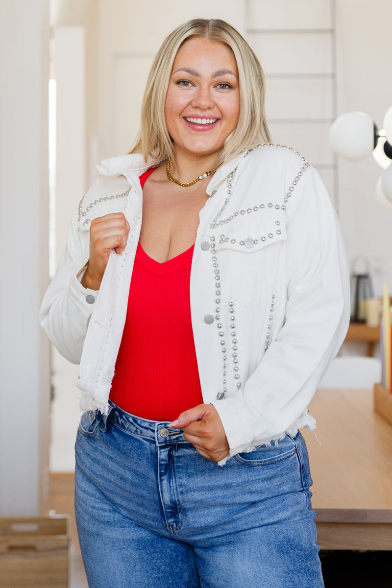 Easy Goes It Ribbed Cami in Ruby Red