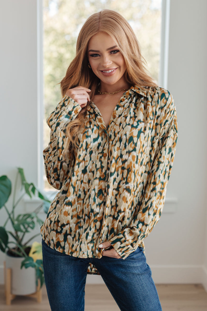 In the Willows Button Up Blouse