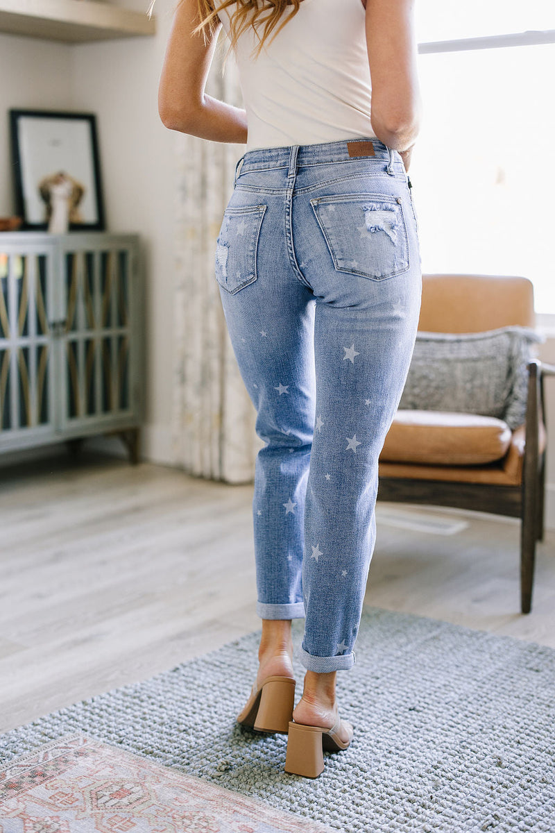 Juliet Star Crossed Boyfriend Jeans